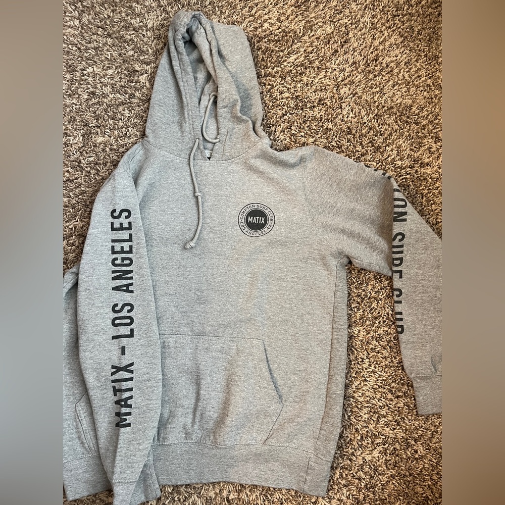 grey matix hoodie